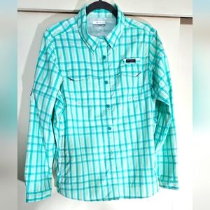Columbia XL PFG button-up shirt